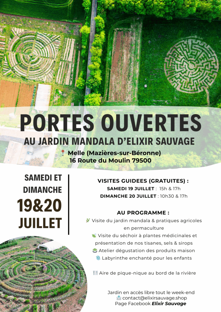 Portes ouvertes d'Elixir Sauvage du 19&20 Juillet